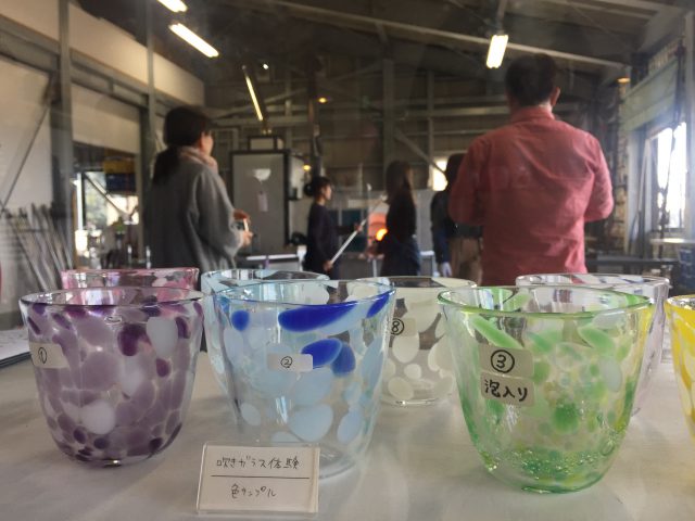 福井ワタリグラスガラス体験の画像