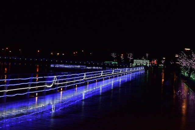 福井クリスマス敦賀港イルミネーションミライエの画像