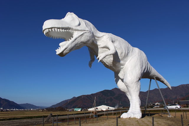 福井勝山恐竜ホワイトザウルスの画像