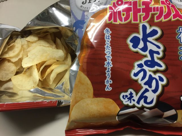 水ようかん味ポテトチップス!?カルビーのご当地ポテトチップス福井バージョンついに発売!