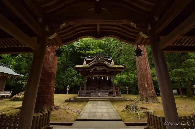 紙の神様を祀る＆文化財の美しい社殿がある『岡太神社・大瀧神社』とは【越前市】